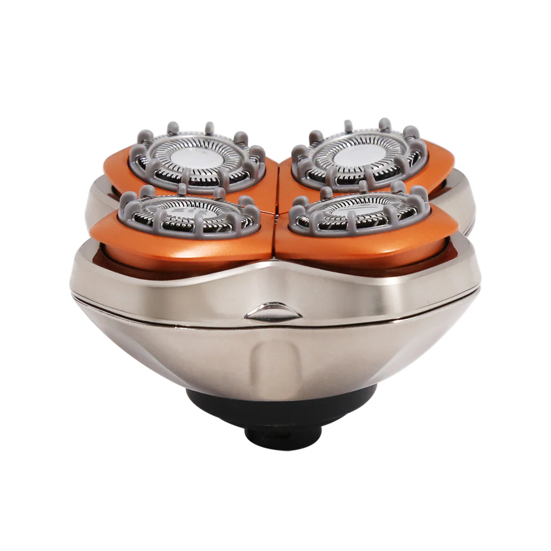 Lame de rechange Rugged™ 4 têtes | Pour Maintenir Chaume| Compatible avec tous les rasoirs Skull Shaver - Image 2